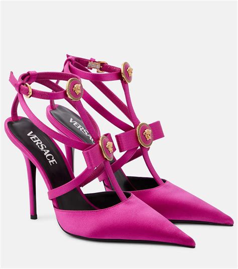 versace gianni bow pumps.